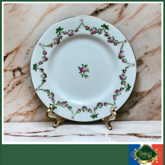 英國 Royal Staffordshire- 經典手繪蝴蝶結點心盤